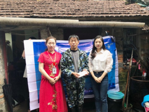 愛(ài)心不止，希望不斷——青峰集團(tuán)浙江公司螢火蟲(chóng)愛(ài)心活動(dòng)第105期